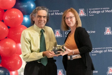 Dr. Arthur Sanders was recognized for being a steadfast advocate for a better medical system, including his work in medical ethics. One nominator wrote, “he is an incredible role model.”