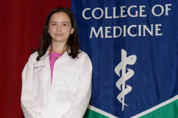 Sydney Phan graduated with honors with a Bachelor of Science degree in Psychological Science. She is now in her first year of medical school in the College of Medicine-Tucson. 