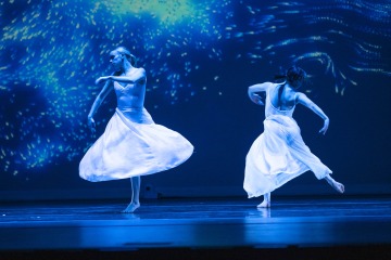 Dancers on stage 