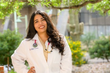 Isabellyana Dominguez, a second-year student in the College of Medicine – Tucson, listed FACES Conversantes at the top of her experiences in her medical school application.