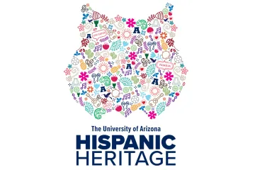 University of Arizona Hispanic Heritage logo 