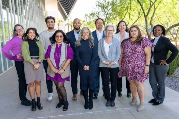 The College of Medicine – Phoenix’s Office of Equity, Diversity and Inclusion team poses for a photo.