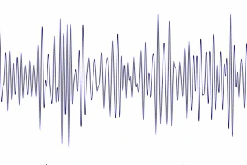 Single brain wave image from an EEG