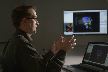 Dr. Raikes, who describes himself as “a computers and numbers guy,” brings his deep expertise in imaging to the Center for Innovation in Brain Science.