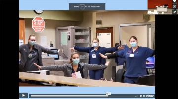 A recent Arthritis Center webinar focused on resiliency, and included a music video featuring several medical professionals lip synching to the song “You’ve Got a Friend.”