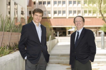 Stefano Guerra, MD, PhD, MPH, and Fernando Martinez, MD, oversee the Tucson Children’s Respiratory Study, which is entering its fifth decade of research into childhood asthma and wheezing.