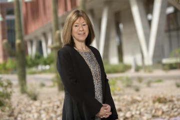 Carol Gregorio, PhD, is the assistant vice provost of Global Health Sciences and interim director of UArizona Health Sciences Global and Online.