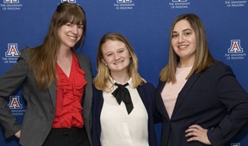 From left: Lisa Floran, UA Mel and Enid Zuckerman College of Public Health