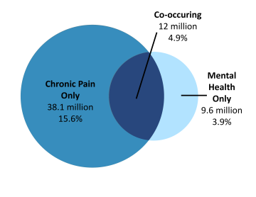 Nearly 5% of the nation’s population experiences chronic pain and mental health symptoms, leaving them at high risk for functional limitations in dailty activities, work and social interactions.