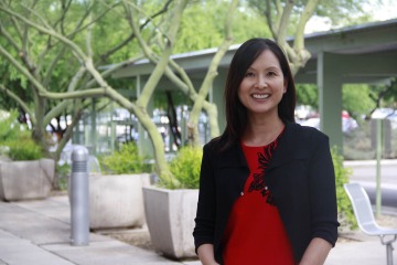 Jeannie Lee, PharmD, BCPS, BCGP, FASHP, is an associate professor of pharmacy practice and science at the College of Pharmacy. (Photo: College of Pharmacy)