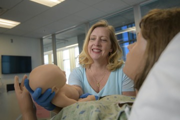 The nurse-midwifery specialty offered through the College of Nursing’s Doctor of Nursing Practice degree is the only such program offered in the state of Arizona.