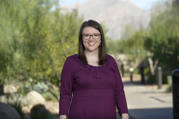 Leslie Farland, ScD, is an assistant professor in the Mel and Enid Zuckerman College of Public Health.