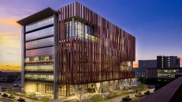 A program in design thinking makes its home on the sixth floor of the Health Sciences Innovation Building.