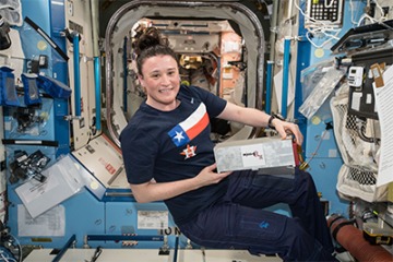 NASA Astronaut Serena Auñón-Chancellor (photo courtesy of Space Tango)