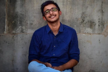 Kartik Moolraj Dattani credits his mentor, Jared Churko, PhD, for letting him try new things and make his own mistakes as he develops a more complete understanding of bioinformatics. 