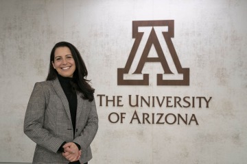 Tara Sklar, professor of health law and director of the Health, Law and Policy program at the UArizona James E. Rogers College of Law, at her Washington, D.C., office.