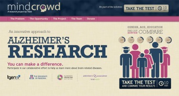 Information gathered through the online platform MindCrowd enables researchers to look at possible relationships between genetics and demographic or environmental factors, including a COVID-19 diagnosis.