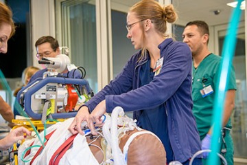 ASTEC’s SimDeck is a two-story soundstage and training environment with multiple reconfigurable rooms where students and health care providers can practice medical procedures in simulated environments.
