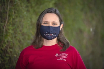 Kristen Pogreba-Brown, PhD, MPH, trains public health graduate students to conduct outbreak investigations.