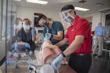 The Arizona Simulation Technology & Education Center allows students to train in health care skills using new technology.
