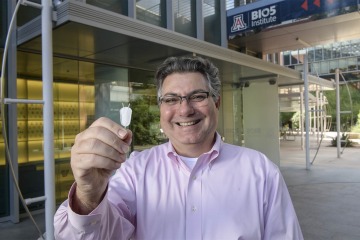 Inside the BIO5 Institute is a laboratory where Klearchos Papas, PhD, manufactures the bioartificial pancreas he has spent years developing.