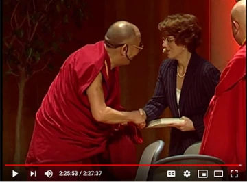 Meeting the Dalai Lama in 2005 was a reminder of the power of love and altruism to reduce the body’s stress response. 