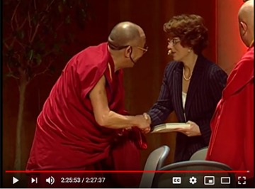 Meeting the Dalai Lama in 2005 was a reminder of the power of love and altruism to reduce the body’s stress response. 