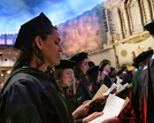 UArizona College of Medicine – Phoenix graduating students at commencement event for Class of 2019.