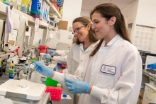 From left: Taben Hale, PhD, and Alexandra Garvin, PhD
