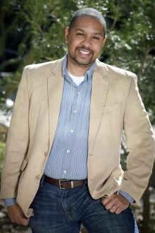 Outside portrait of Michael D.L. Johnson, PhD