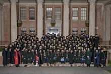 Graduates from the UArizona College of Medicine – Tucson Class of 2020 will not share an in-person, shoulder-to-shoulder convocation as was the case last year (pictured here). Instead, for the first time in the college’s 65-plus years, graduates will have their medical degrees conferred in a virtual online event.