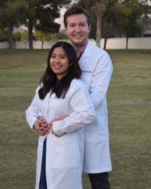 Shienna Braga, PharmD and her fiancé, Eric Taylor, PharmD, also a 2022 Pharmacy graduate.