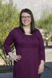 Leslie Farland, ScD, MSc, was among four UArizona Health Sciences faculty to be honored with 40 Under 40 Awards in late 2021.