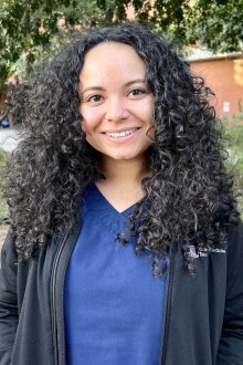 Marlene Gonzalez, a second-year medical students in the College of Medicine – Tucson and former U.S. Navy petty officer second class, finds refuge and friendship at the VETS Center.
