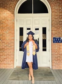 Shynnah Tacheena is one of the first students to graduate with a Bachelor of Science in Nursing Integrative Health (BSN-IH) from the UArizona College of Nursing. (Photo: University of Arizona College of Nursing)