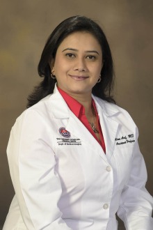 Hina Arif-Tiwari, MD, fSAR, vice chair of clinical affairs and chief of abdominal imaging at the College of Medicine – Tucson.